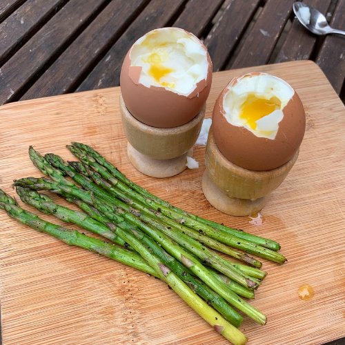Dippy Egg &amp; Asparagus | Recipes | Flamin' Fitness