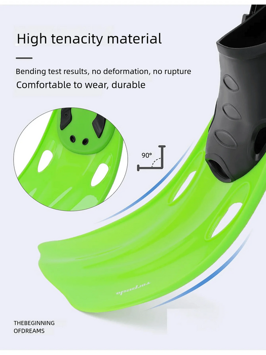 Short Snorkeling Fins