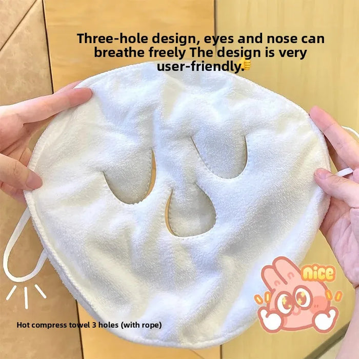Facial Towel Ear-Hanging Hot and Cold Compress