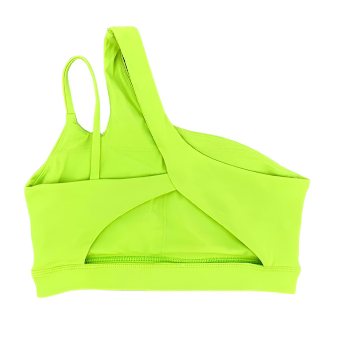 Asymmetrical Shoulder Sports Bra for Yoga and Running
