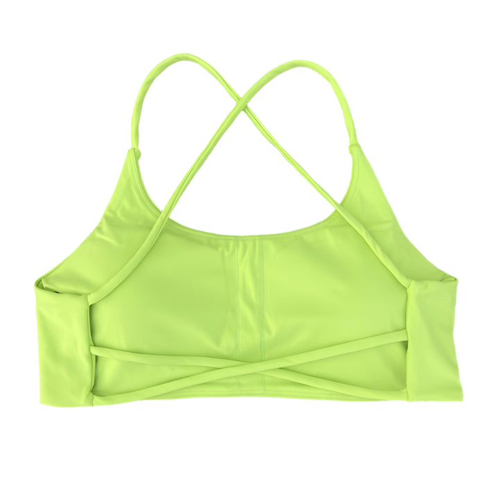 Seamless Criss Cross Sports Bra – Yoga & Gym Top