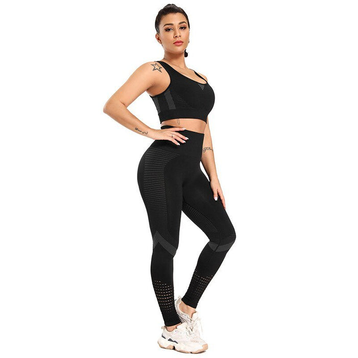 ActiveArrow Performance Sports Bra & Leggings Gym Set - Flamin' Fitness