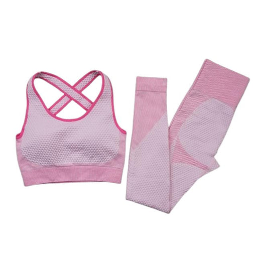 Agility Sports Bra & Leggings Gym Set - Flamin' Fitness