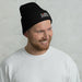 Black Cuffed Beanie - Flamin' Fitness