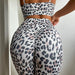 Blanc Leopard Gym Set - Flamin' Fitness