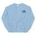 Light Blue Embroidered Logo Sweatshirt - Flamin' Fitness