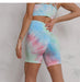 Two-Tone Tie-Dye Sports Bra - Flamin' Fitness